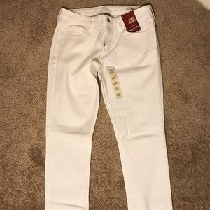 White Arizona Skinny Jeans